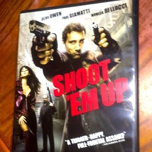4 for $20 “Shoot Em Up” DVD,widescreen edition,mint condition.British Violence.